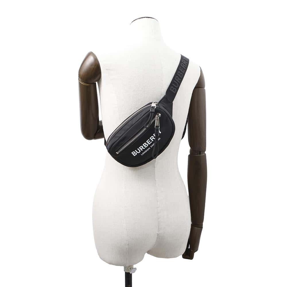 Burberry Body Bum Crossbody Belt Bag Logo Waist Black - Picture 5 of 12